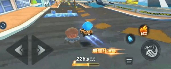 跑跑卡丁车官方竞速版海滨风景跑法解析攻略
