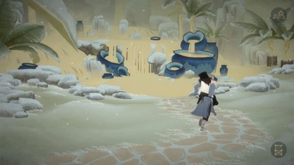 绘真妙笔千山蓝色和白色猴子在哪里？