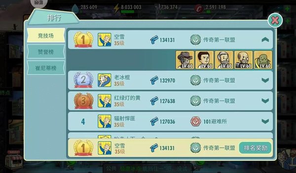 辐射避难所竞技场高级怎么打？单体暴击加洞察鼹鼠流打法