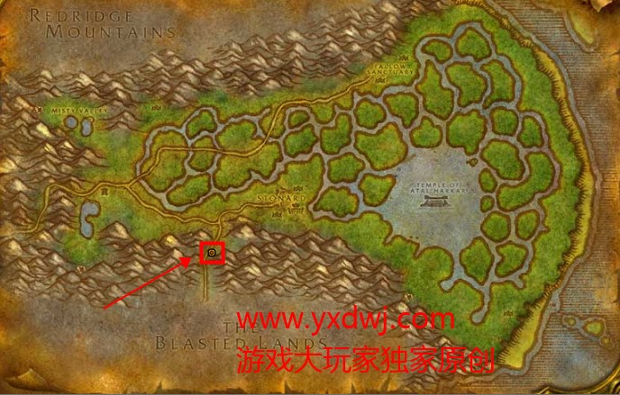 魔兽世界怀旧服部落英雄的灵魂在哪儿？WOW怀旧服部落悲伤沼泽16格包任务在哪儿接？