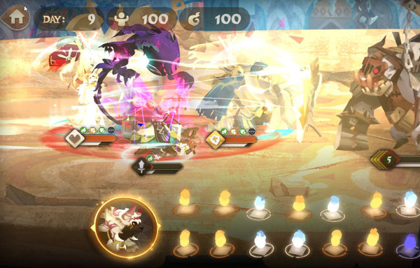 万象物语逆境角斗之王平民阵容速通方法