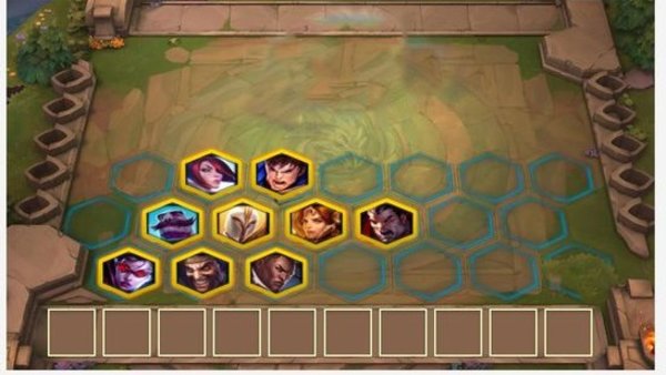 云顶之奕9.15版本最强后期阵容之一，六贵族三剑双卫双骑双帝国