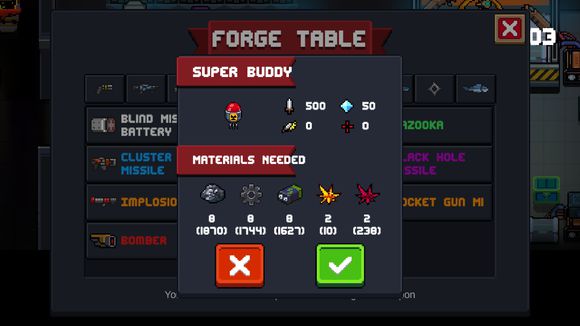 元气骑士2.2版本新武器对比评价之一拳(红)与大噫万