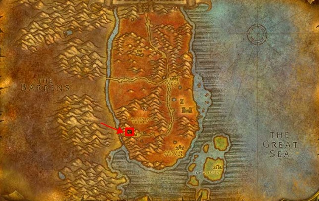 魔兽世界怀旧服萨科斯在哪儿？WOW怀旧服蝎子萨克斯的具体坐标是多少？