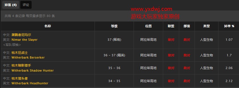 魔兽世界怀旧服手套剥皮附魔配方在哪儿掉落？WOW怀旧服手套剥皮附魔获取具体坐标