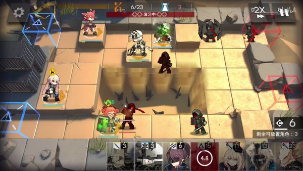 明日方舟SK-4低练特种娱乐打法攻略