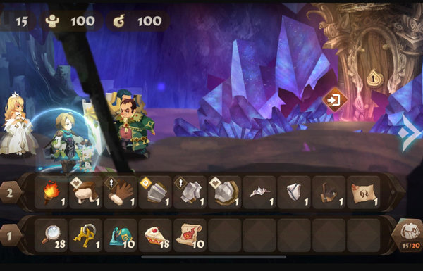 万象物语地下城半自动速刷队伍推荐