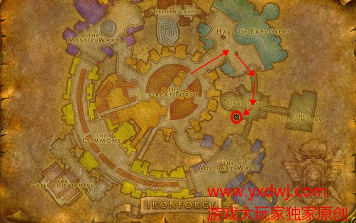 魔兽世界怀旧服自由行动药剂图纸在哪里购买？WOW怀旧服自由行动药剂图纸购买地点坐标