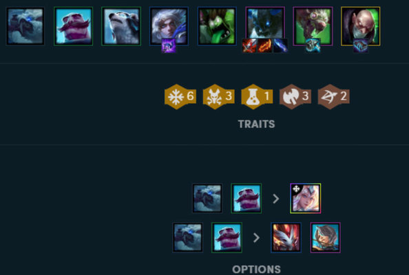 云顶之奕极地毒奥拉夫装备怎么出？排位极地毒奥拉夫出装及站位分布情况