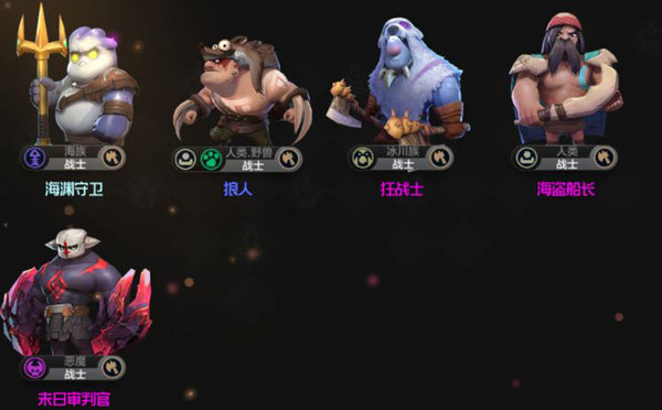 自走棋手游战士流阵容搭配推荐 自走棋手游战士流阵容搭配推荐