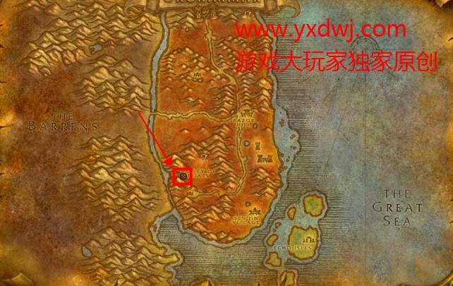 魔兽世界怀旧服萨科斯在哪儿？WOW怀旧服蝎子萨克斯的具体坐标是多少？