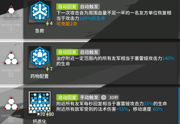 明日方舟塞雷娅技能专精顺序分析及建议