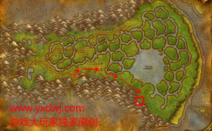 魔兽世界怀旧服16格包沼泽空谈者任务怎么做？WOW怀旧服沼泽空谈者具体坐标在哪儿？