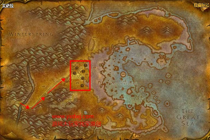 魔兽世界怀旧服鬼纹手套图纸在哪儿掉落？WOW怀旧服鬼纹手套图纸具体获取坐标