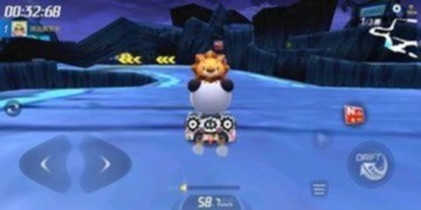 跑跑卡丁车道具赛的小技巧，利用复位调整位置and加速