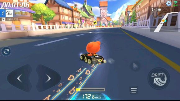 跑跑卡丁车官方竞速版手游 计时跑城镇“无氮气起步拖漂”攻略