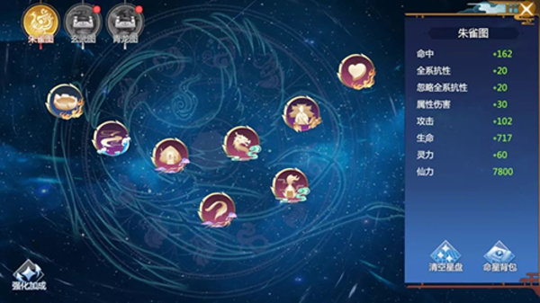 仙剑奇侠传四琼华命星怎么搭配？