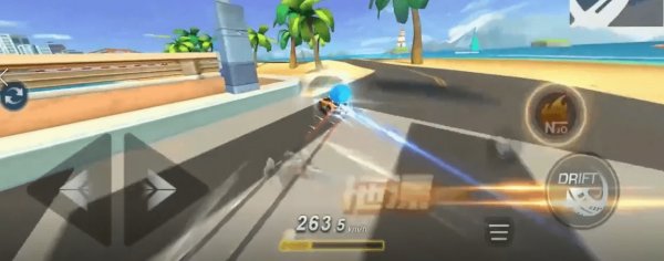 跑跑卡丁车官方竞速版海滨风景跑法解析攻略