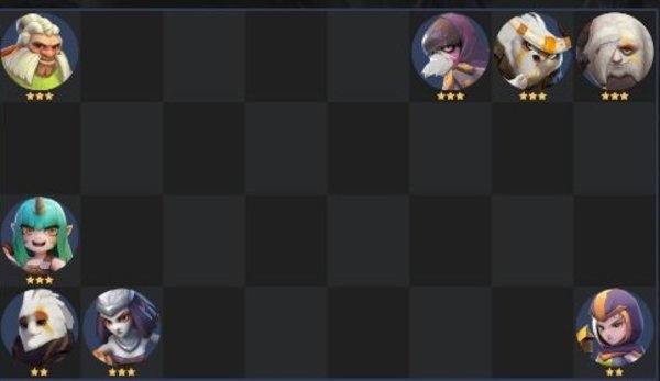 多多自走棋奶德阵容怎么站位？奶德阵容站位详解