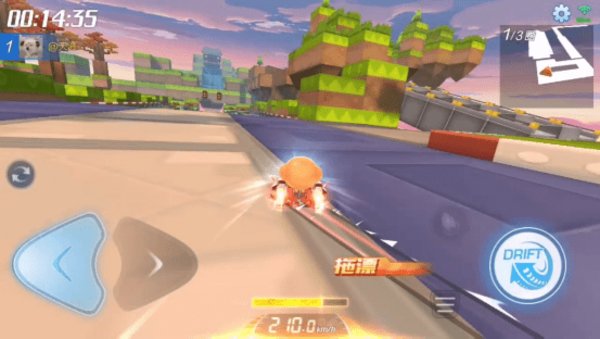 跑跑卡丁车官方竞速版像素城镇地图跑法技巧 跑跑卡丁车手游攻略