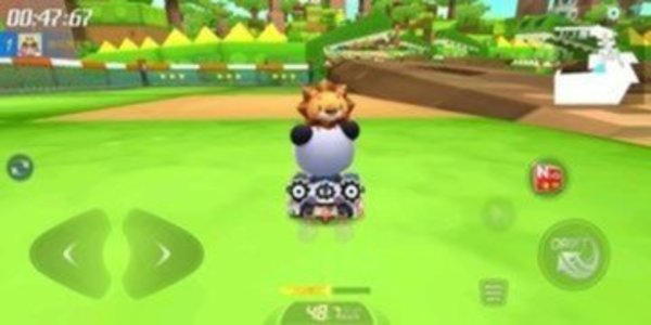 跑跑卡丁车道具赛的小技巧，利用复位调整位置and加速