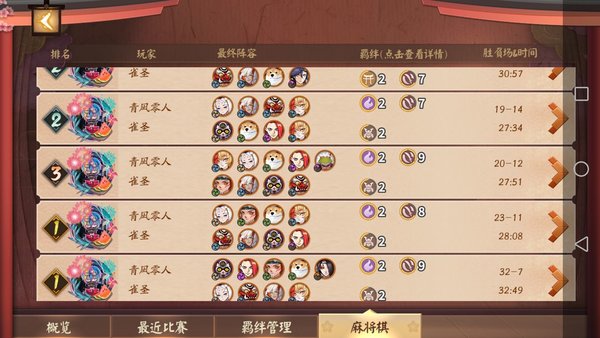 决战平安京麻将棋侍队的前中后期打法思路推荐 决战平安京麻将棋侍队的前中后期打法思路推荐