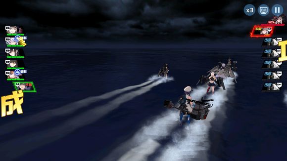 苍蓝誓约6-4手残自动战斗躲BOSS炮方法