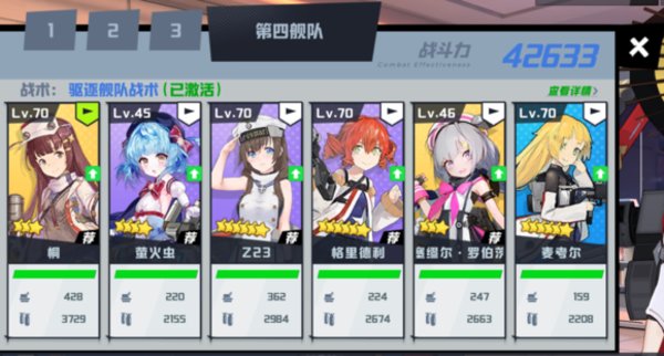 苍蓝誓约驱逐大作战8练度参考及个人体会