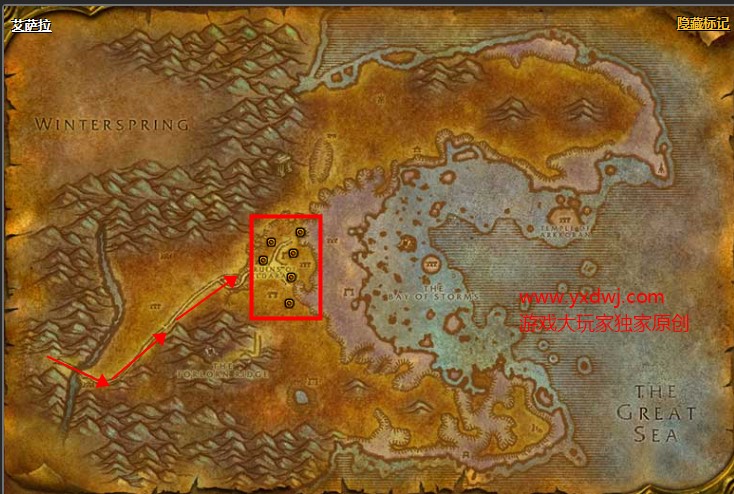 魔兽世界怀旧服鬼纹腰带图纸在哪儿掉落？WOW怀旧服鬼纹回蓝腰带图纸具体获取坐标