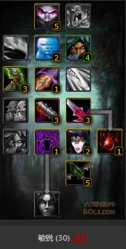 魔兽世界怀旧服盗贼出血流天赋怎么点？WOW怀旧服出血敏锐贼天赋点法