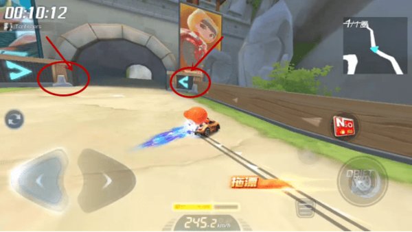 跑跑卡丁车官方竞速版黄山赛道跑法要点解析