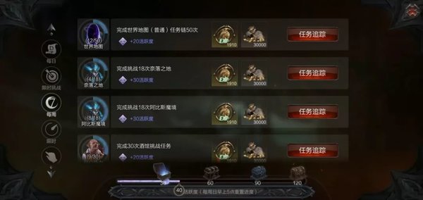 拉结尔最新周常任务的奖励有哪些方面？最新周常任务解析