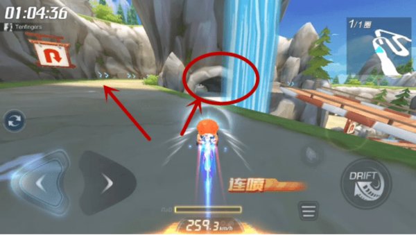 跑跑卡丁车官方竞速版黄山赛道跑法要点解析