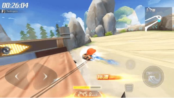 跑跑卡丁车官方竞速版黄山赛道跑法要点解析