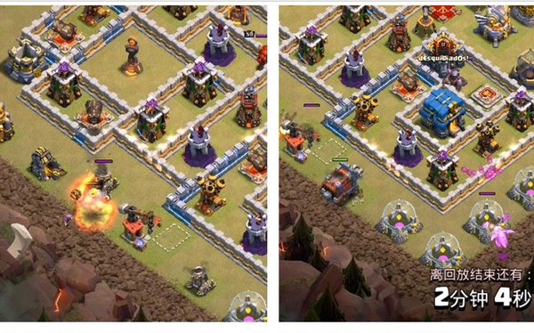 部落冲突12本部落战巧拿三星教学