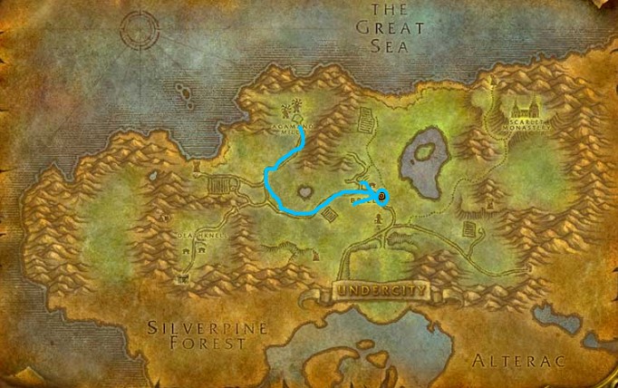 魔兽世界怀旧服未寄出的信件任务怎么做？WOW怀旧服伊维特法席恩在哪儿？