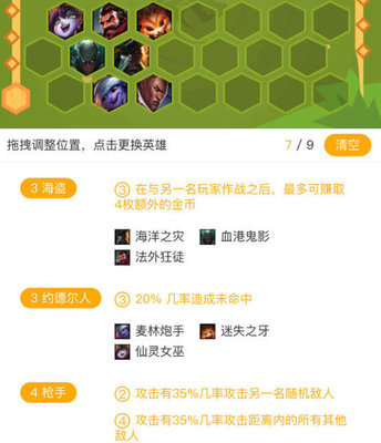 lol自走棋云顶之弈阵容推荐海盗枪手流 助你强势吃鸡