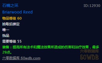 魔兽世界怀旧服圣骑士装备基础指南饰品篇，WOW怀旧服圣骑有哪些值得刷的饰品？