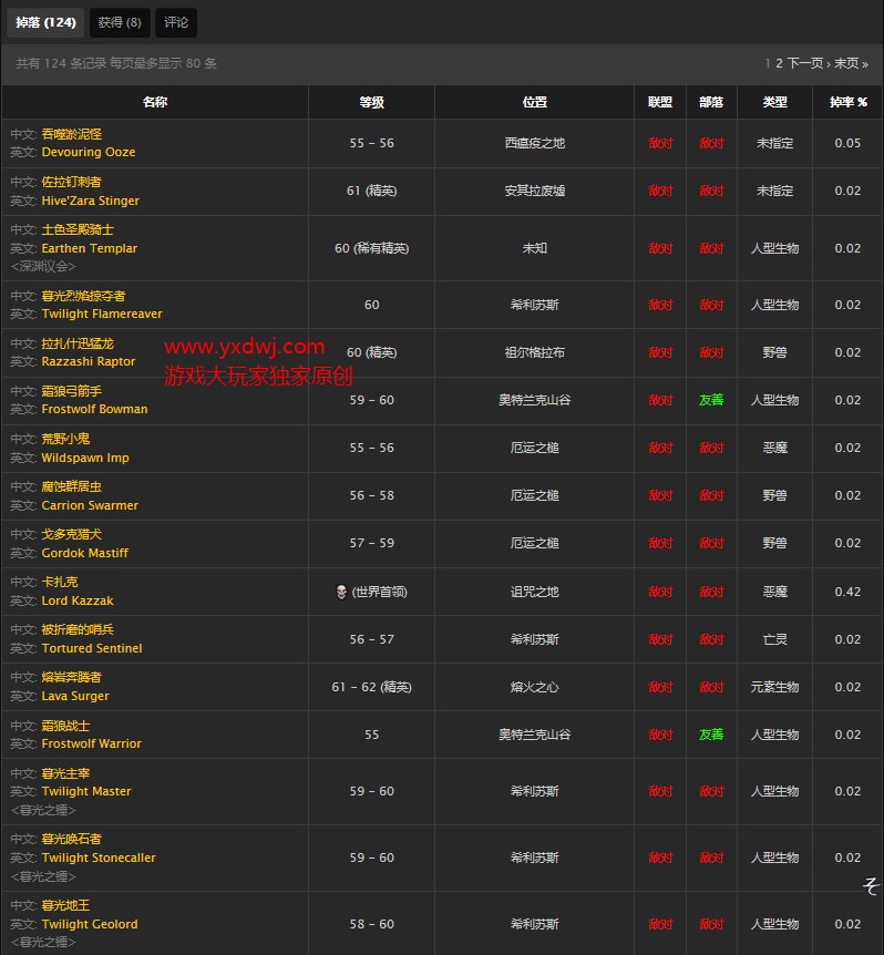 魔兽世界怀旧服化石合剂图纸在那里掉?WOW怀旧服化石合剂图纸掉落坐标 魔兽世界怀旧服化石合剂图纸在那里掉?WOW怀旧服化石合剂图纸掉落坐标