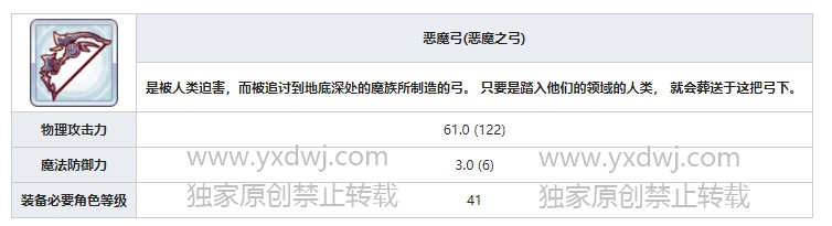 公主连结恶魔弓在哪儿刷？恶魔之弓在哪个本掉率最高