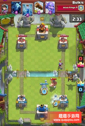 皇室战争建筑加农炮vs骷髅墓碑卡牌属性对比详细介绍